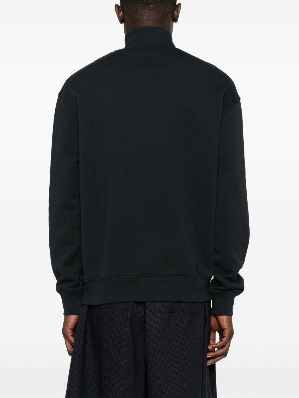 Maison Kitsune Sweaters Grey Cotton