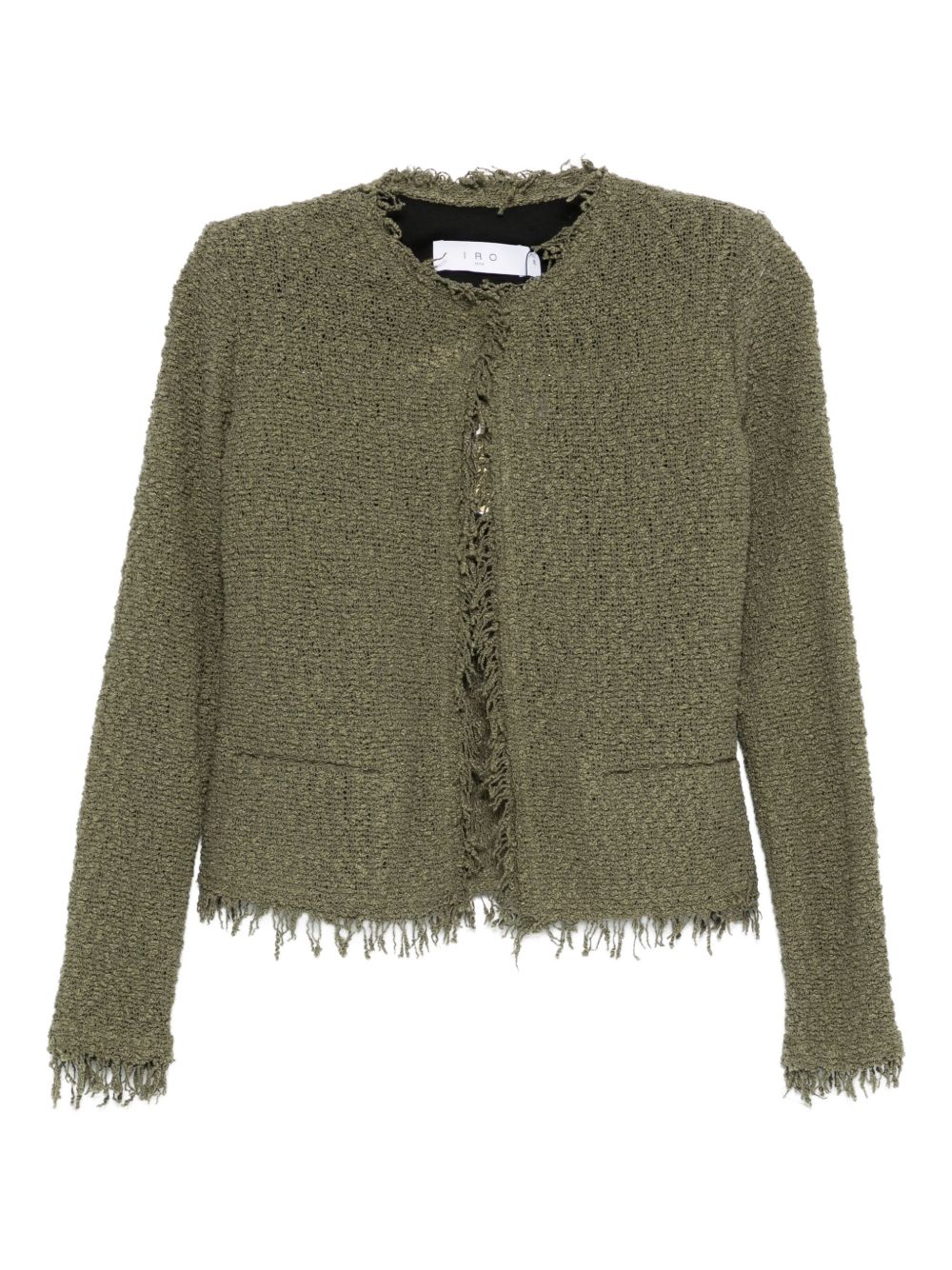 Iro Jackets Green Outer: Cotton