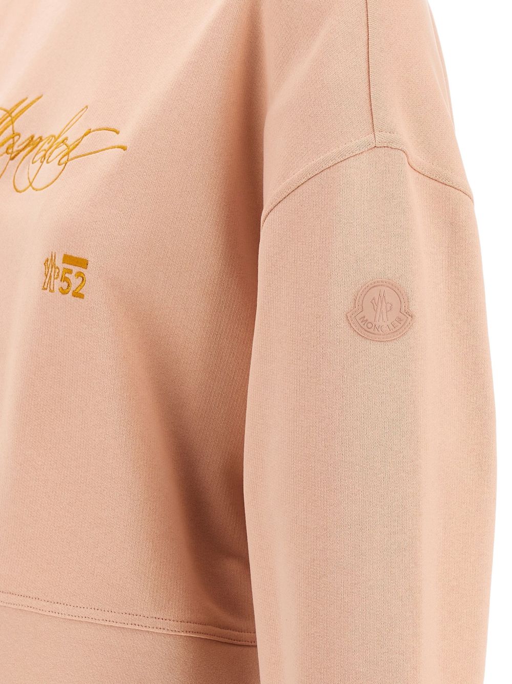 Moncler Sweaters Pink Cotton