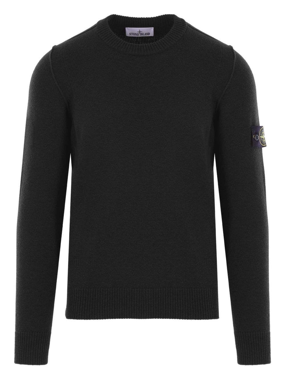 Stone Island Sweaters Black Wool