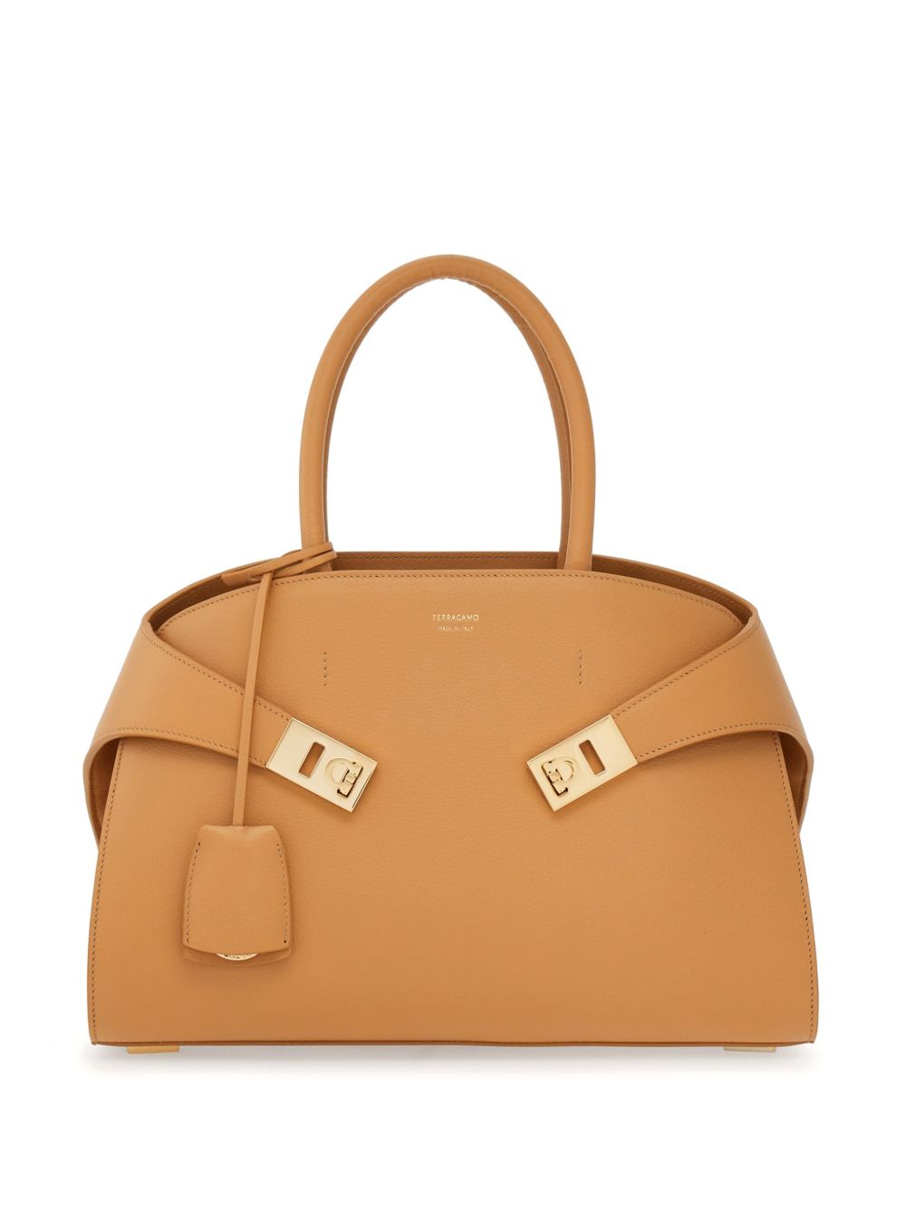 Ferragamo Bags Beige Leatehr