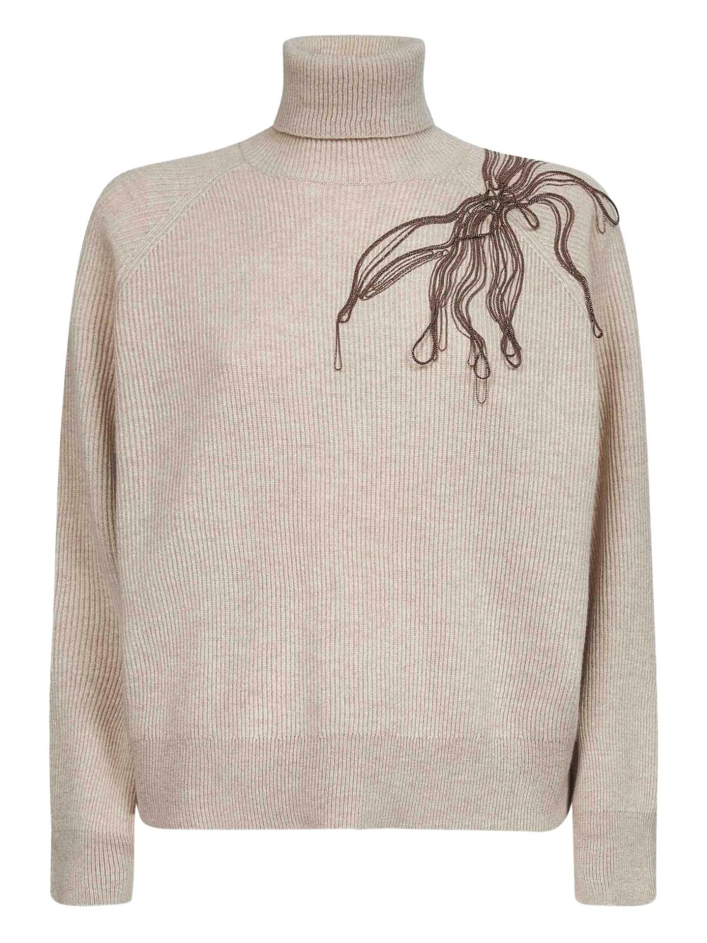 Brunello Cucinelli Sweaters Beige Cashmere