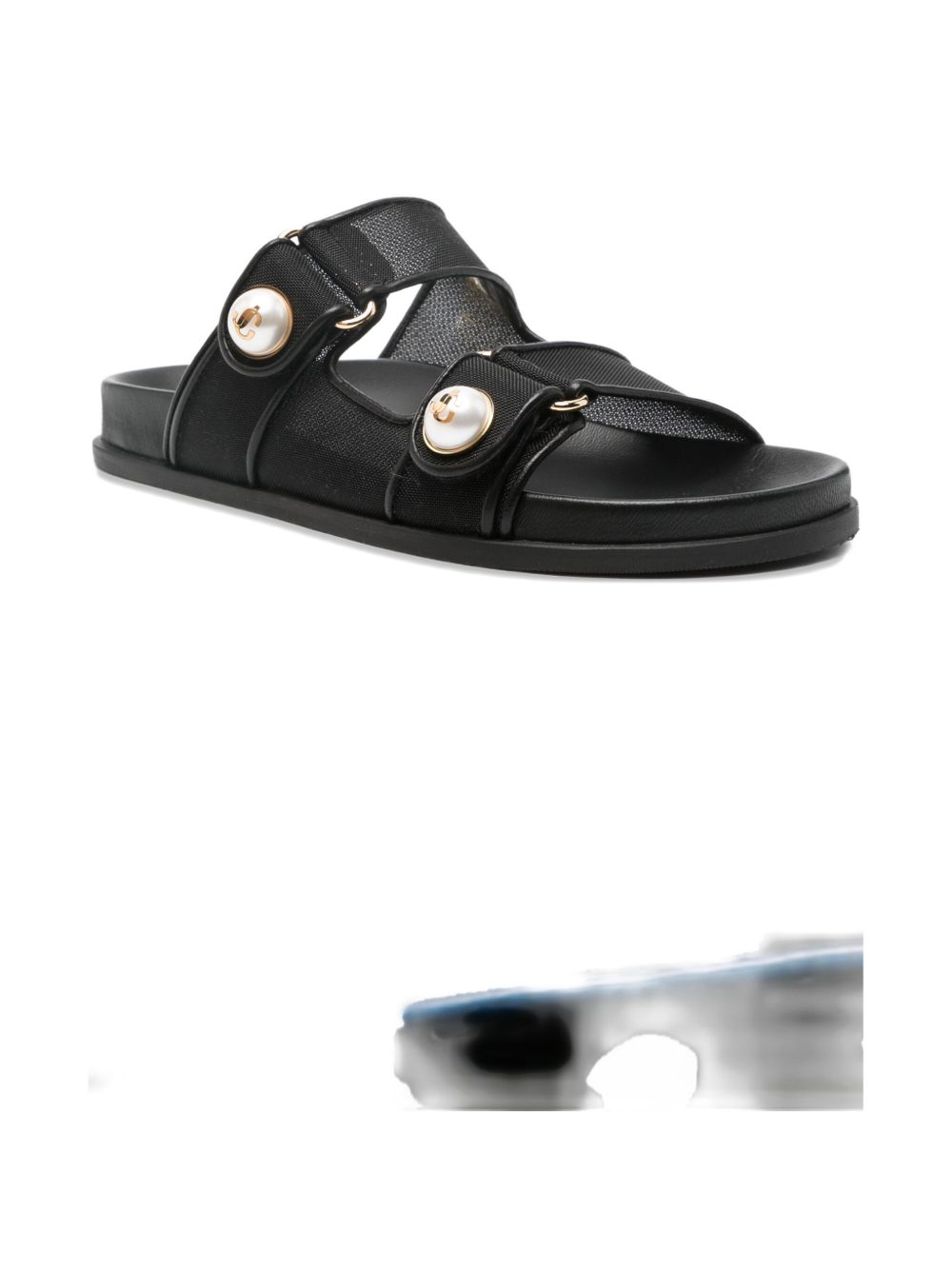 Jimmy Choo Sandals Black Outer: Calf Leather