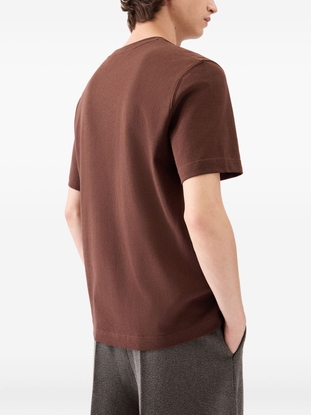 Jacquemus T-Shirts And Polos Brown Natural (veg)->cotton100.0 %