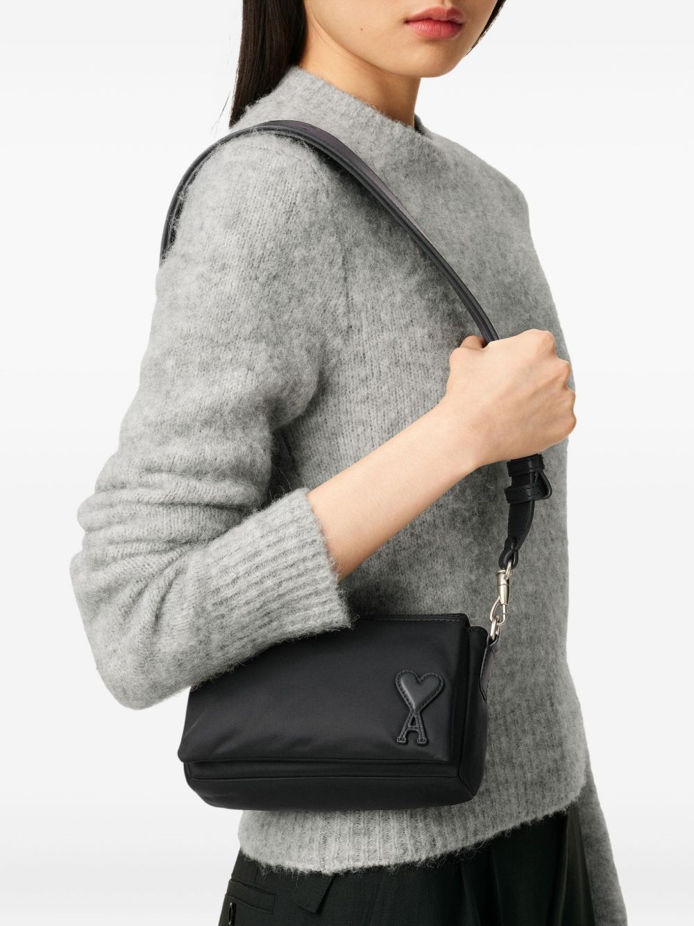 Ami Paris Bags Black Polyamide