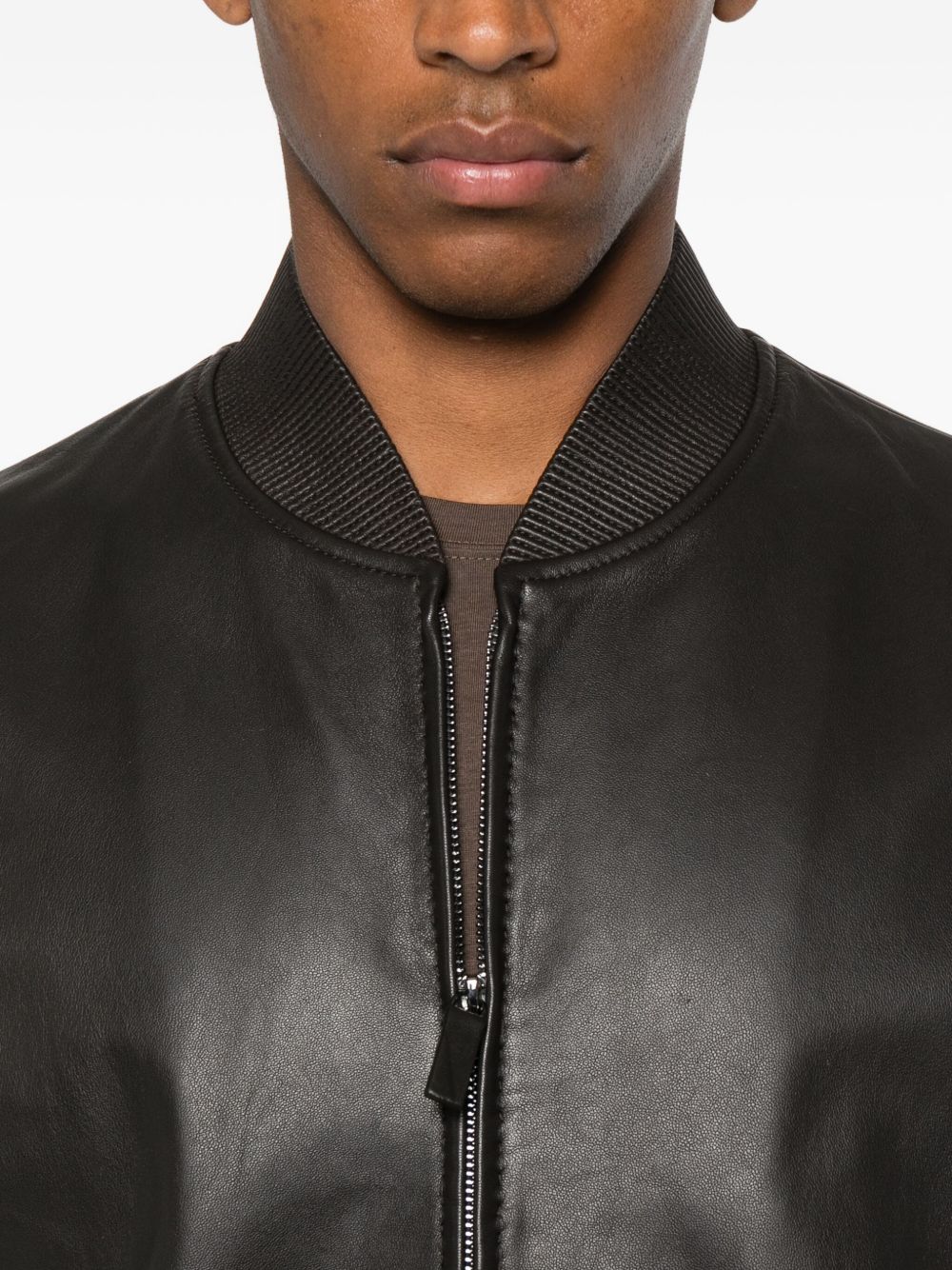 Emporio Armani Jackets Marrone Sheep Leather