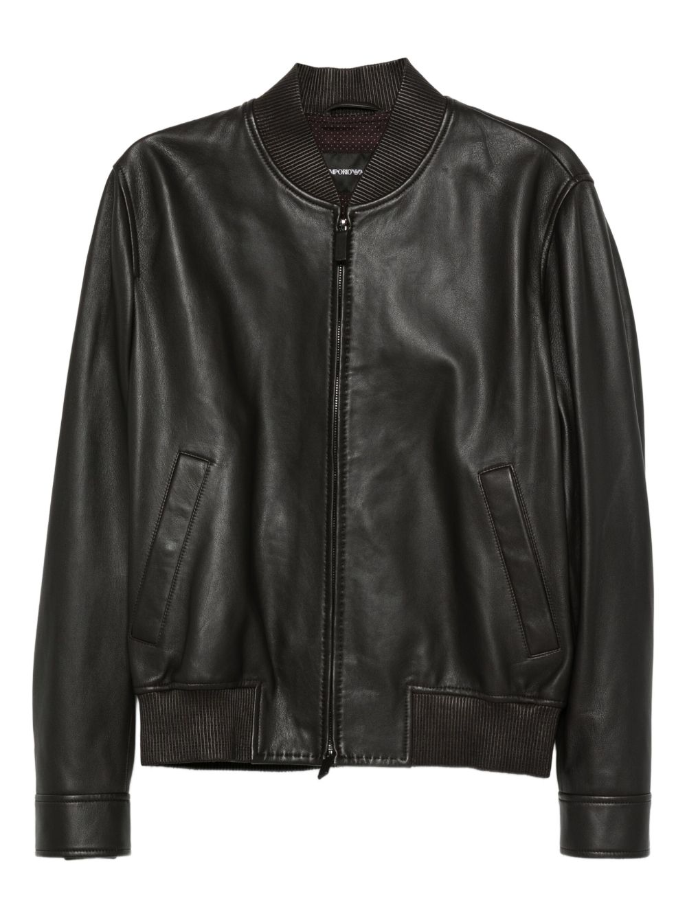 Emporio Armani Jackets Marrone Sheep Leather
