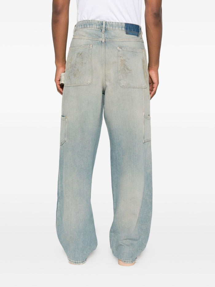 Golden Goose Jeans Clear Blue Lining: Polyester