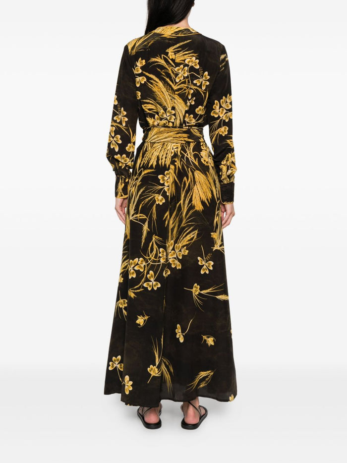 F.R.S . Dresses Yellow Viscose