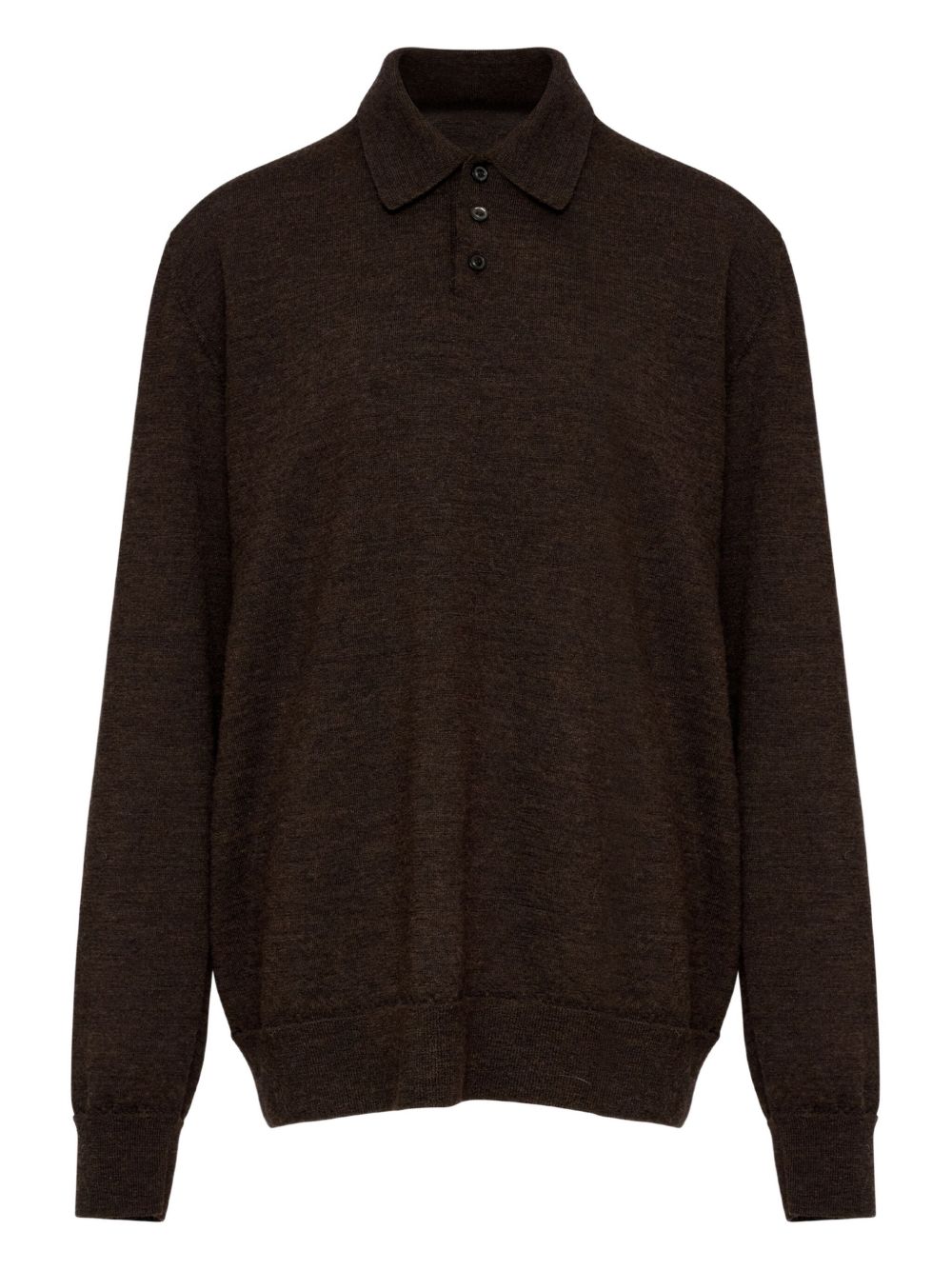 Maison Margiela T-Shirts And Polos Marrone Scuro Wool