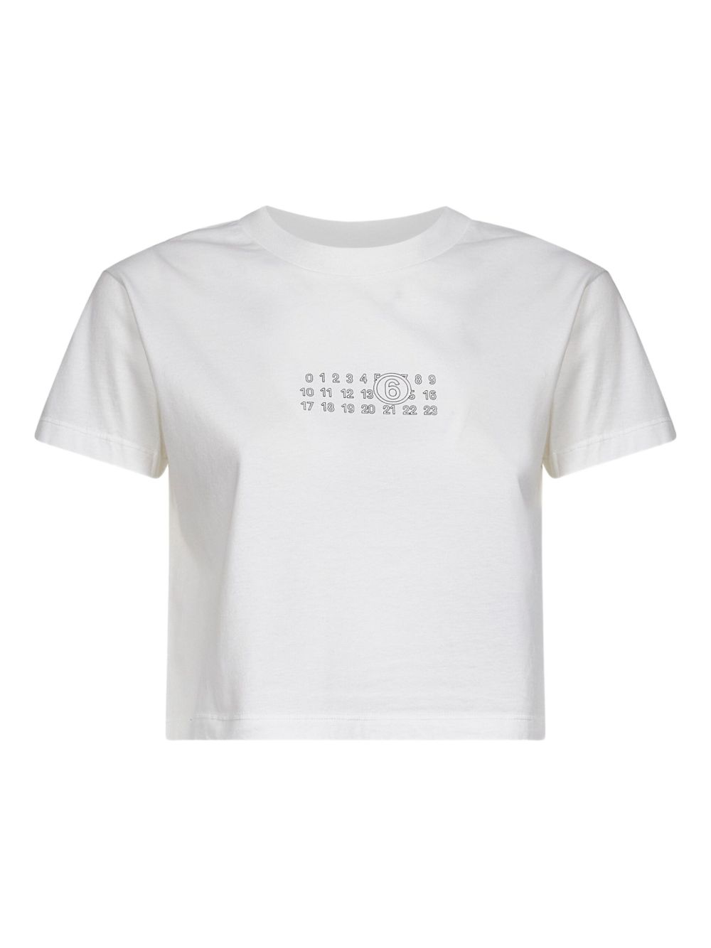 Mm6 Maison Margiela T-Shirts And Polos White Natural (veg)->cotton100.0 %