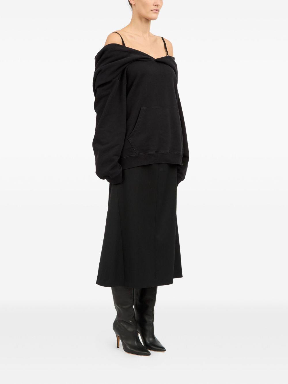 Mm6 Maison Margiela Sweaters Black Natural (veg)->cotton100.0 %