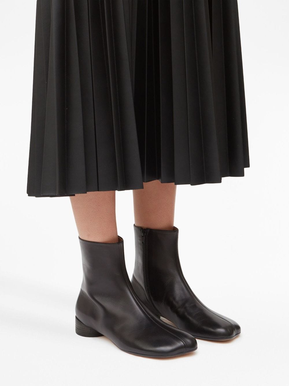 Mm6 Maison Margiela Boots Black Outer: calf Leather