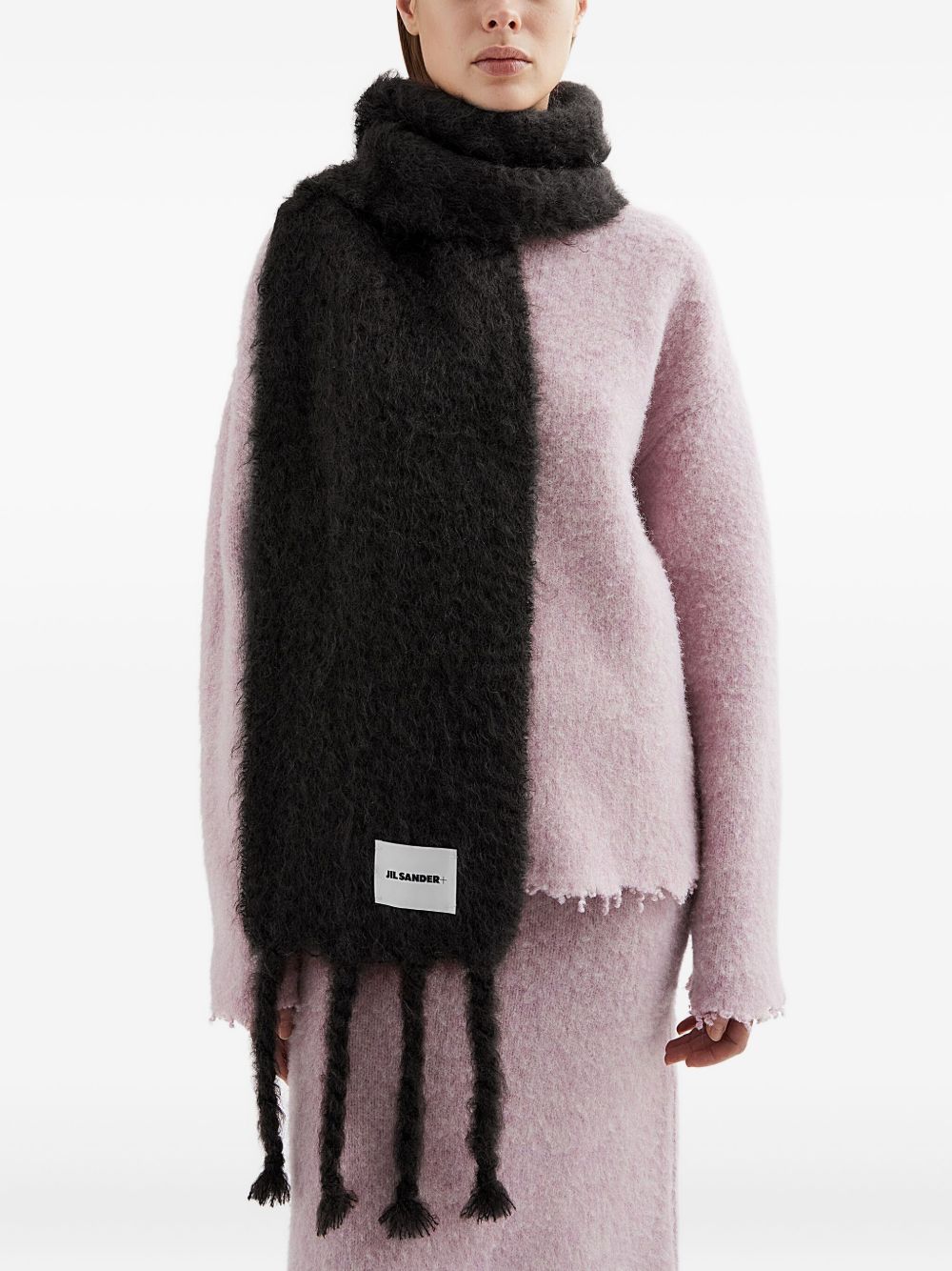 Jil Sander Plus Scarfs Black