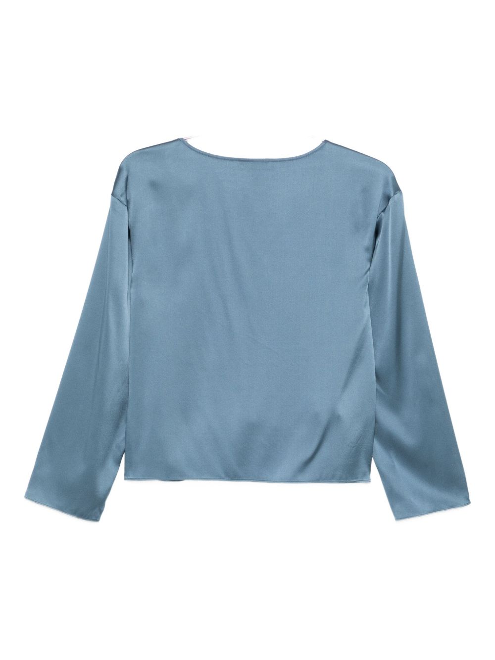 Emporio Armani Top Bluette Seta