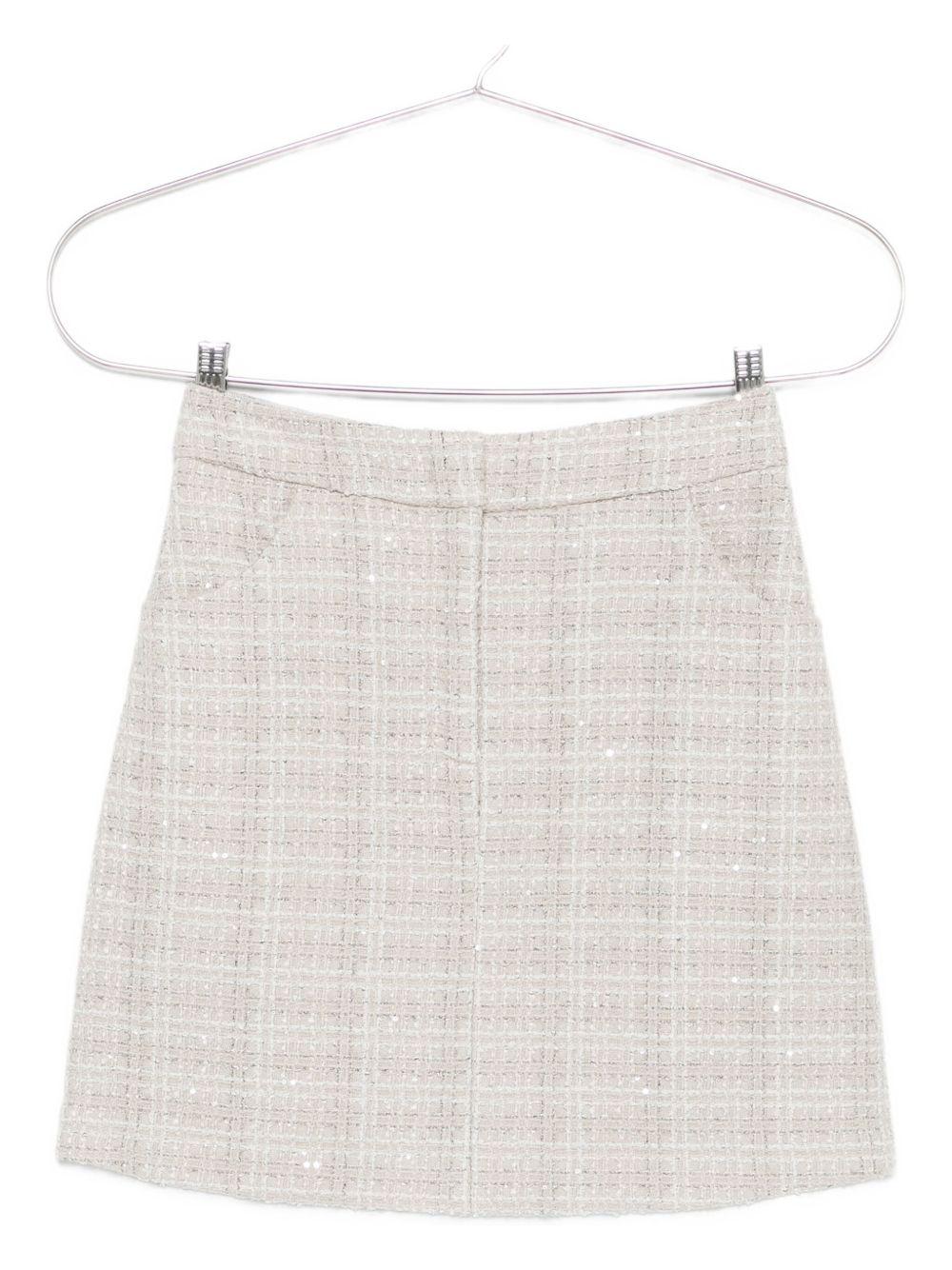 Emporio Armani Skirts Grigio Outer: Wool