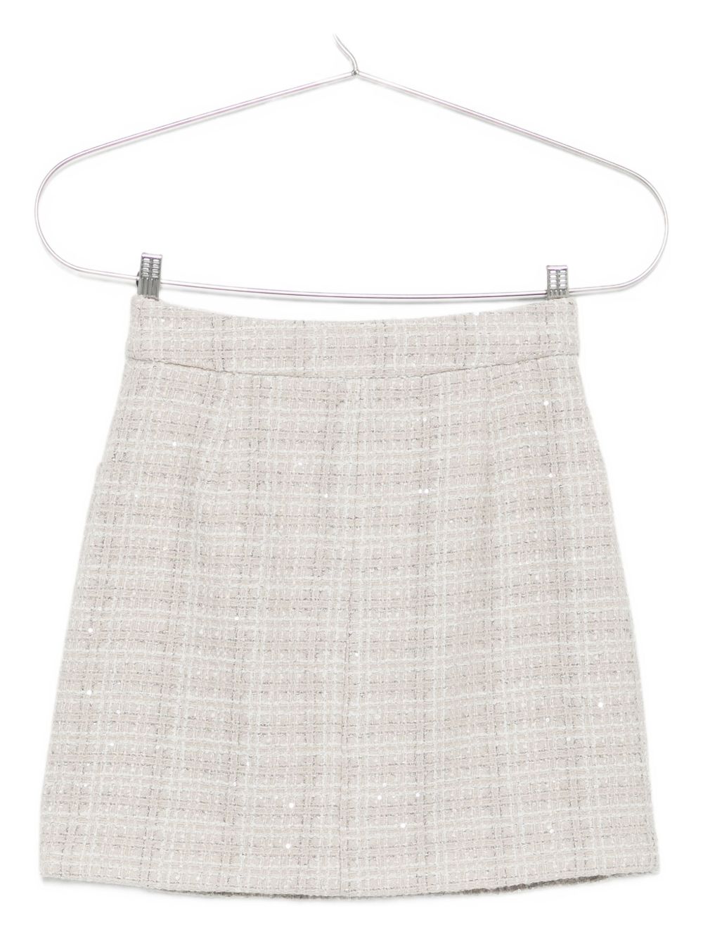 Emporio Armani Skirts Grigio Outer: Wool