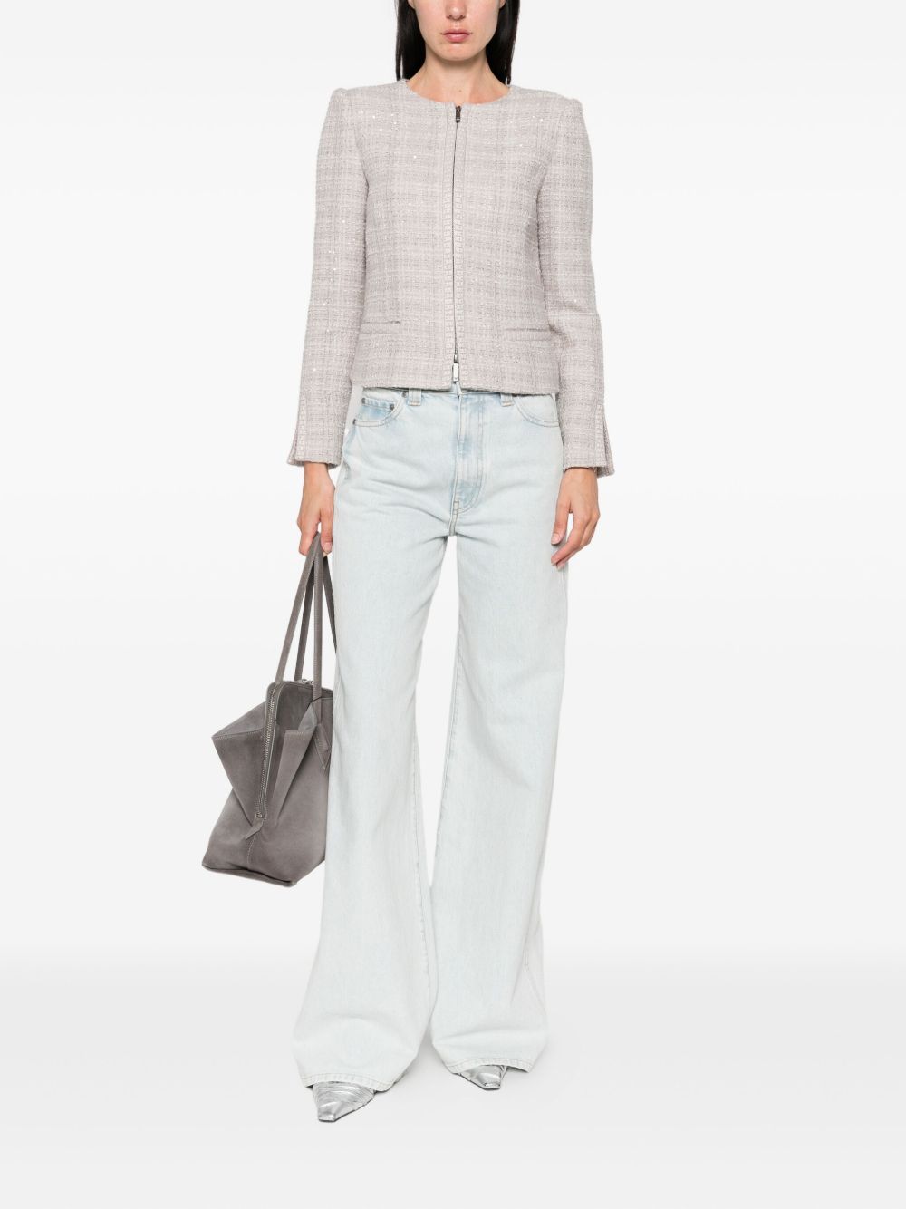 Emporio Armani Jackets Grigio Outer: Wool