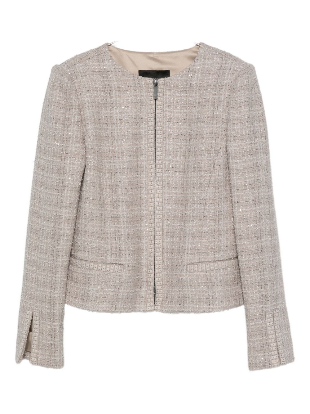 Emporio Armani Jackets Grigio Outer: Wool
