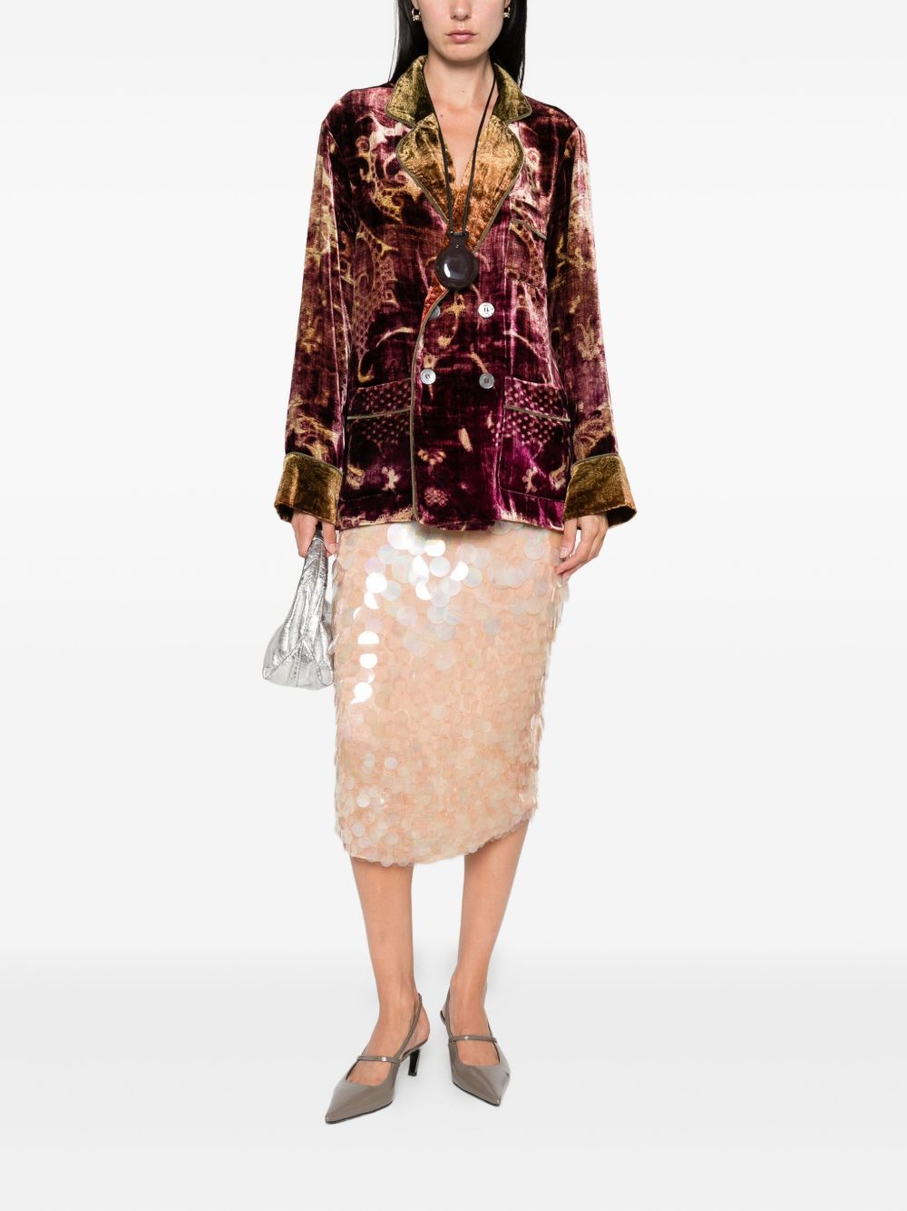 Pierre Louis Mascia Jackets Bordeaux Viscose