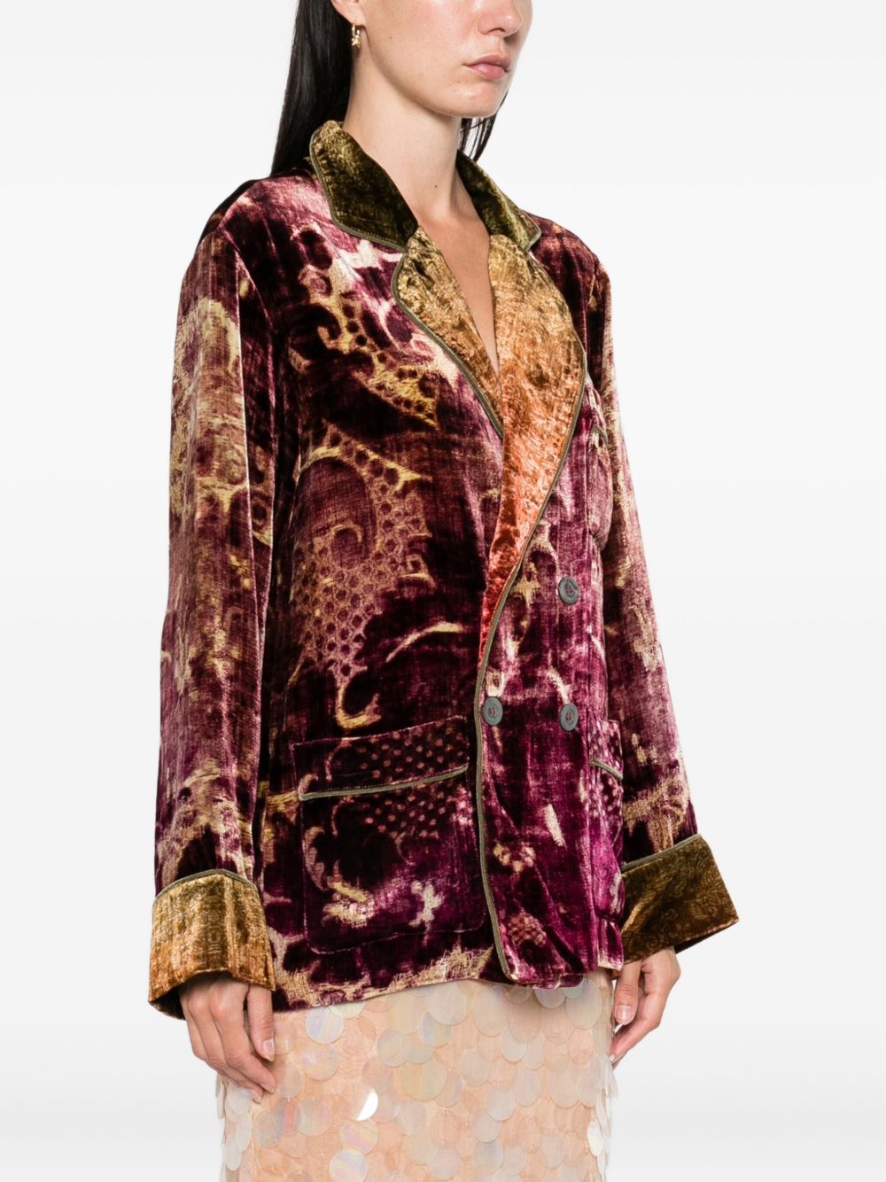 Pierre Louis Mascia Jackets Bordeaux Viscose