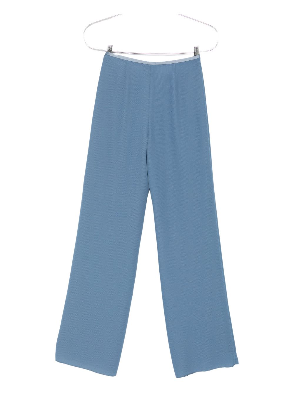 Emporio Armani Trousers Bluette Poliestere