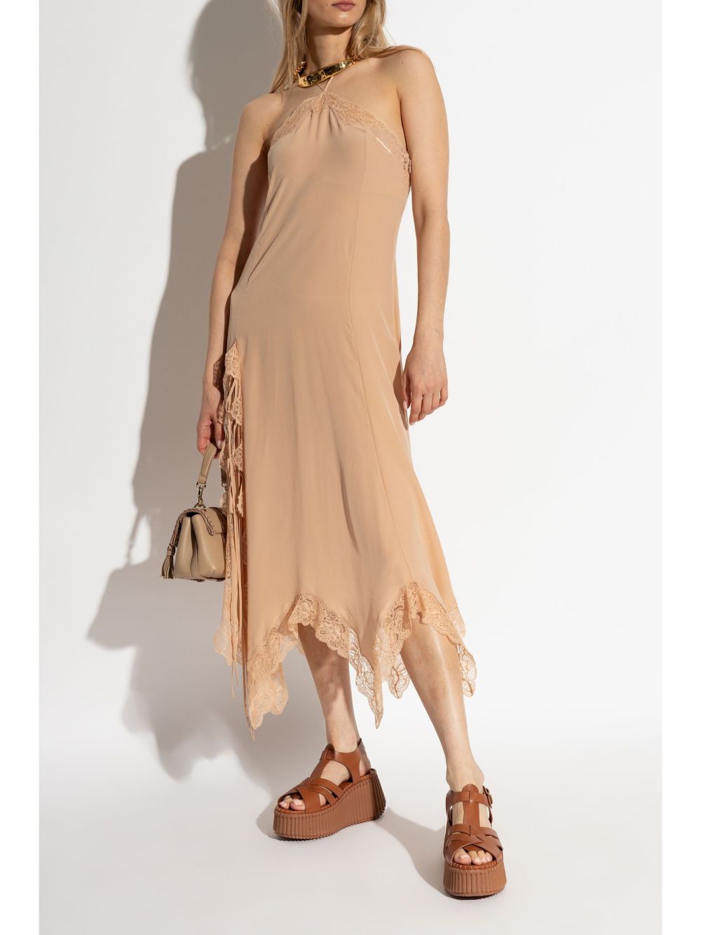 Chloè Sandals Leather Brown