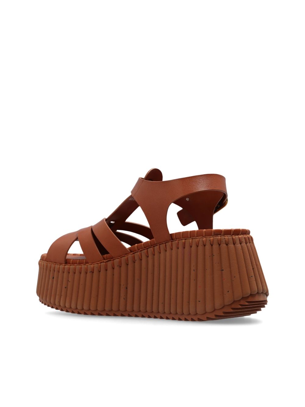 Chloè Sandals Leather Brown