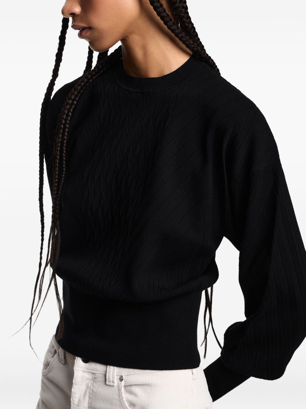 Emporio Armani Capsule Sweaters Nero Viscose