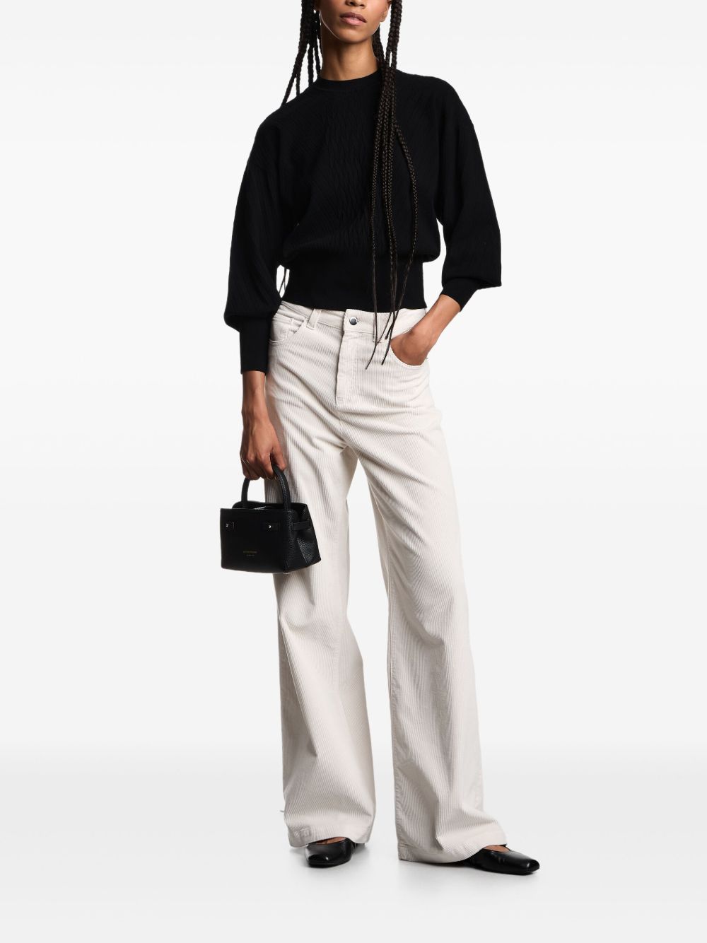 Emporio Armani Capsule Sweaters Nero Viscose