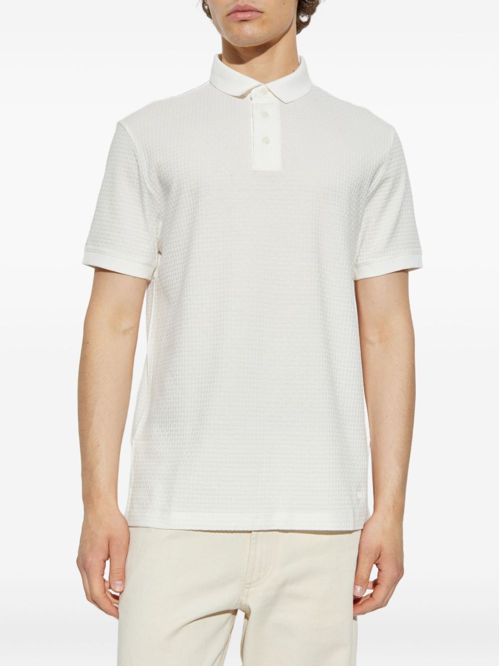 Emporio Armani T-Shirts And Polos Bianco Cotton
