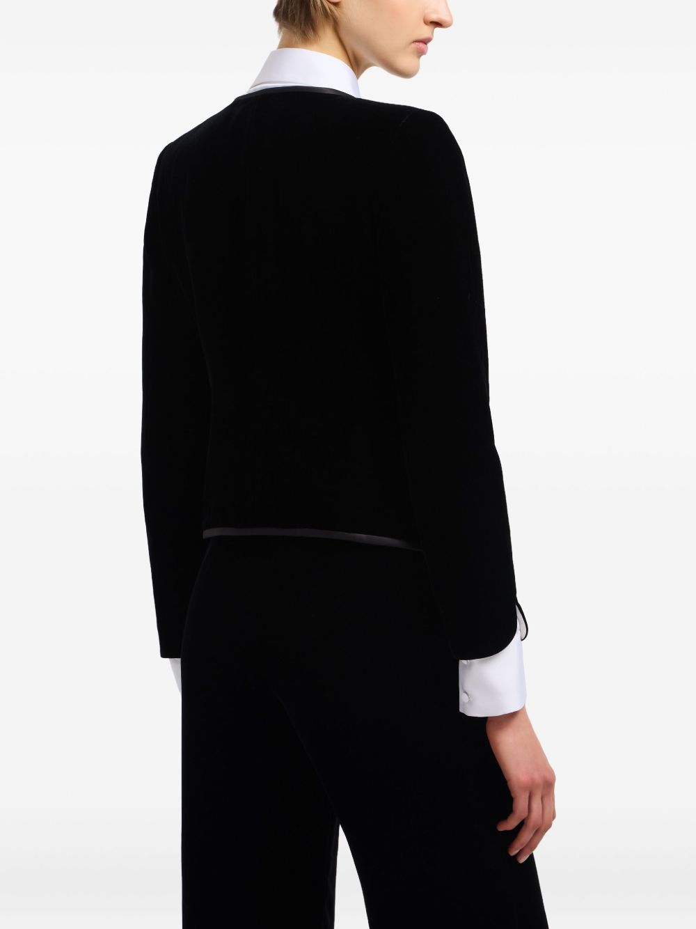 Emporio Armani Jackets Nero Cupro