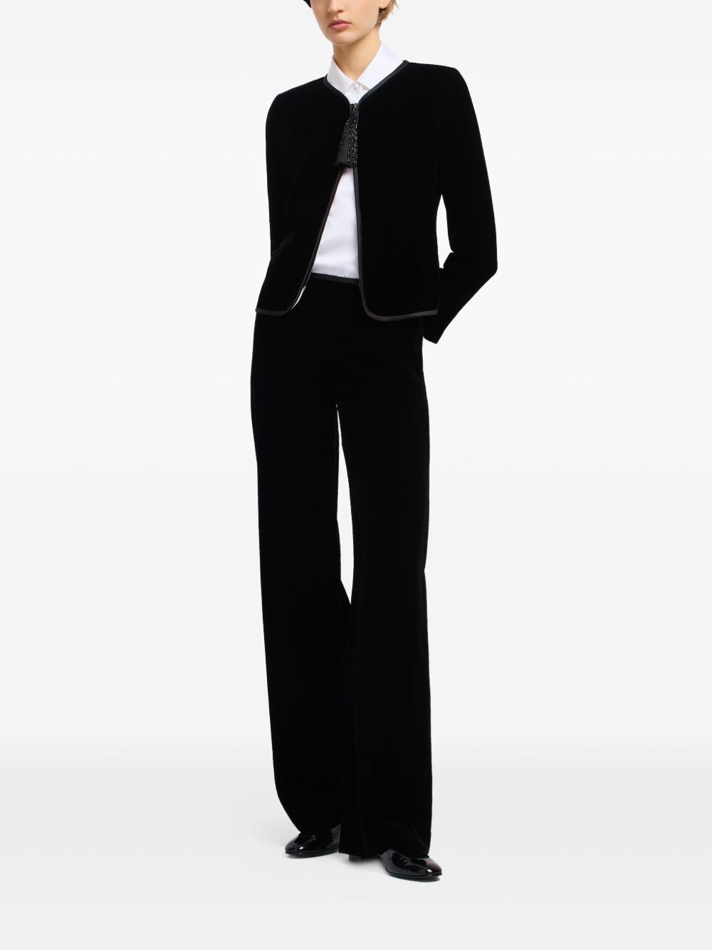 Emporio Armani Jackets Nero Cupro