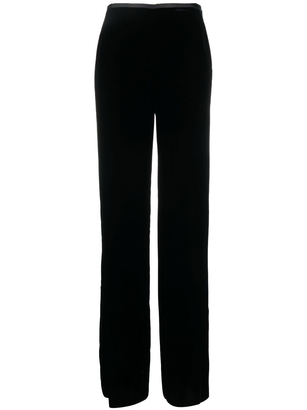Emporio Armani Trousers Black Cupro