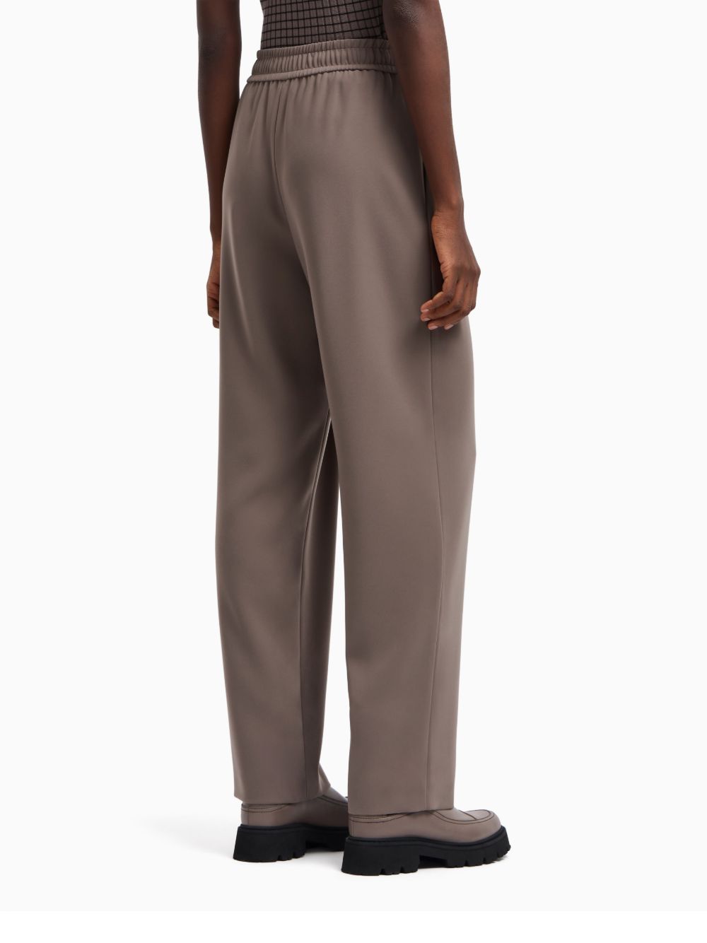 Emporio Armani Trousers Tortora Polyester