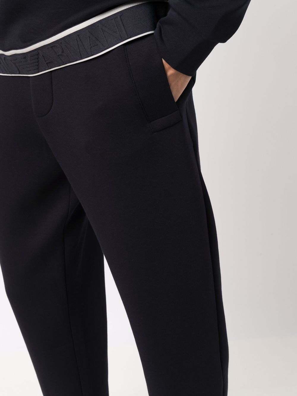 Emporio Armani Trousers Blu Polyester