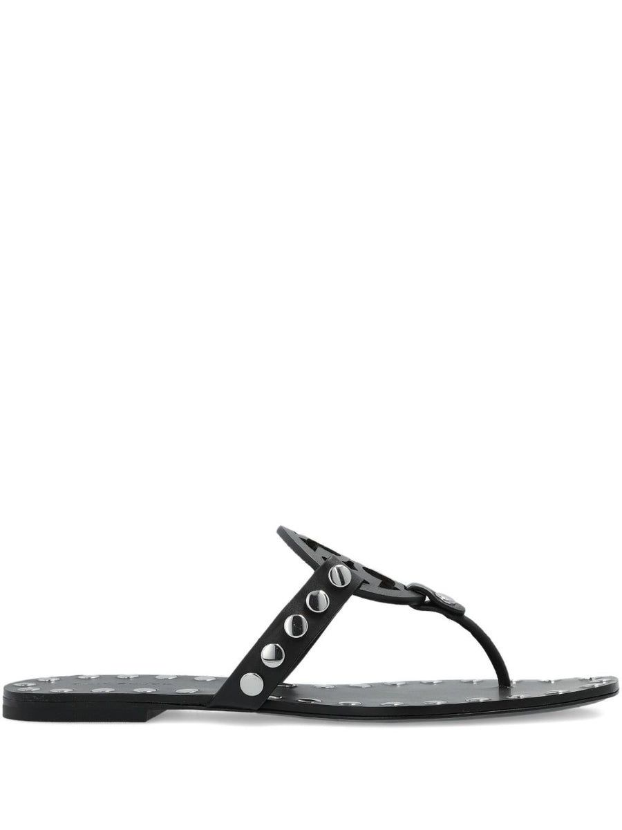 صندل Tory Burch ميلر — أسود