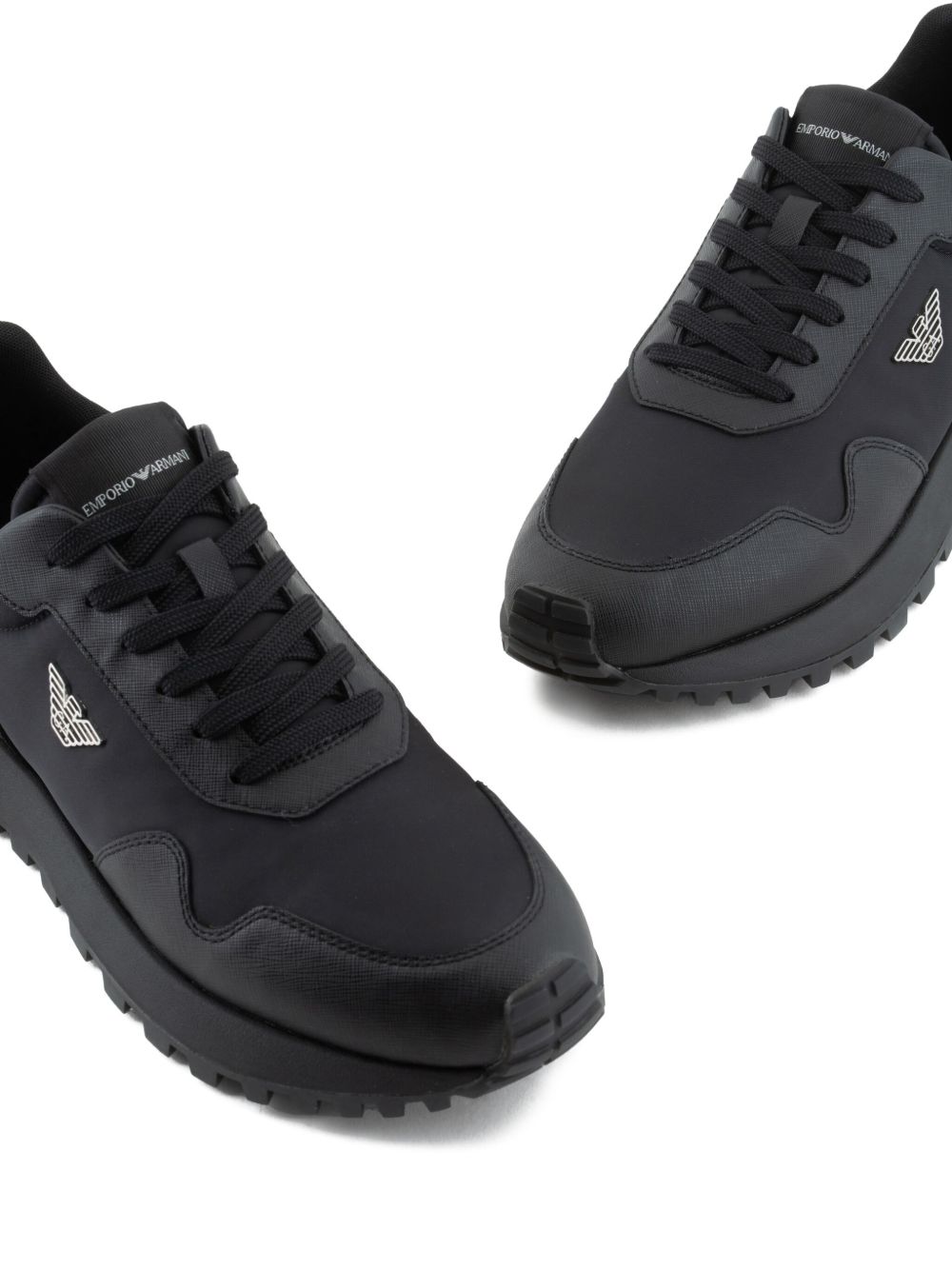 Emporio Armani Exclusive Sneakers Nero Polyamide