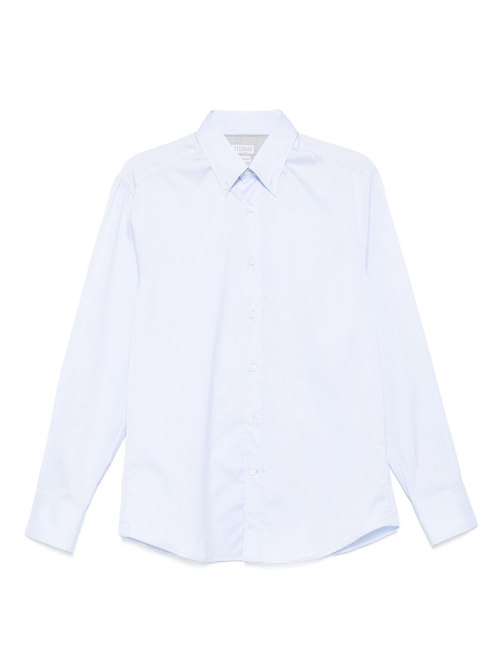 Brunello Cucinelli Shirts Azzurro Cotton