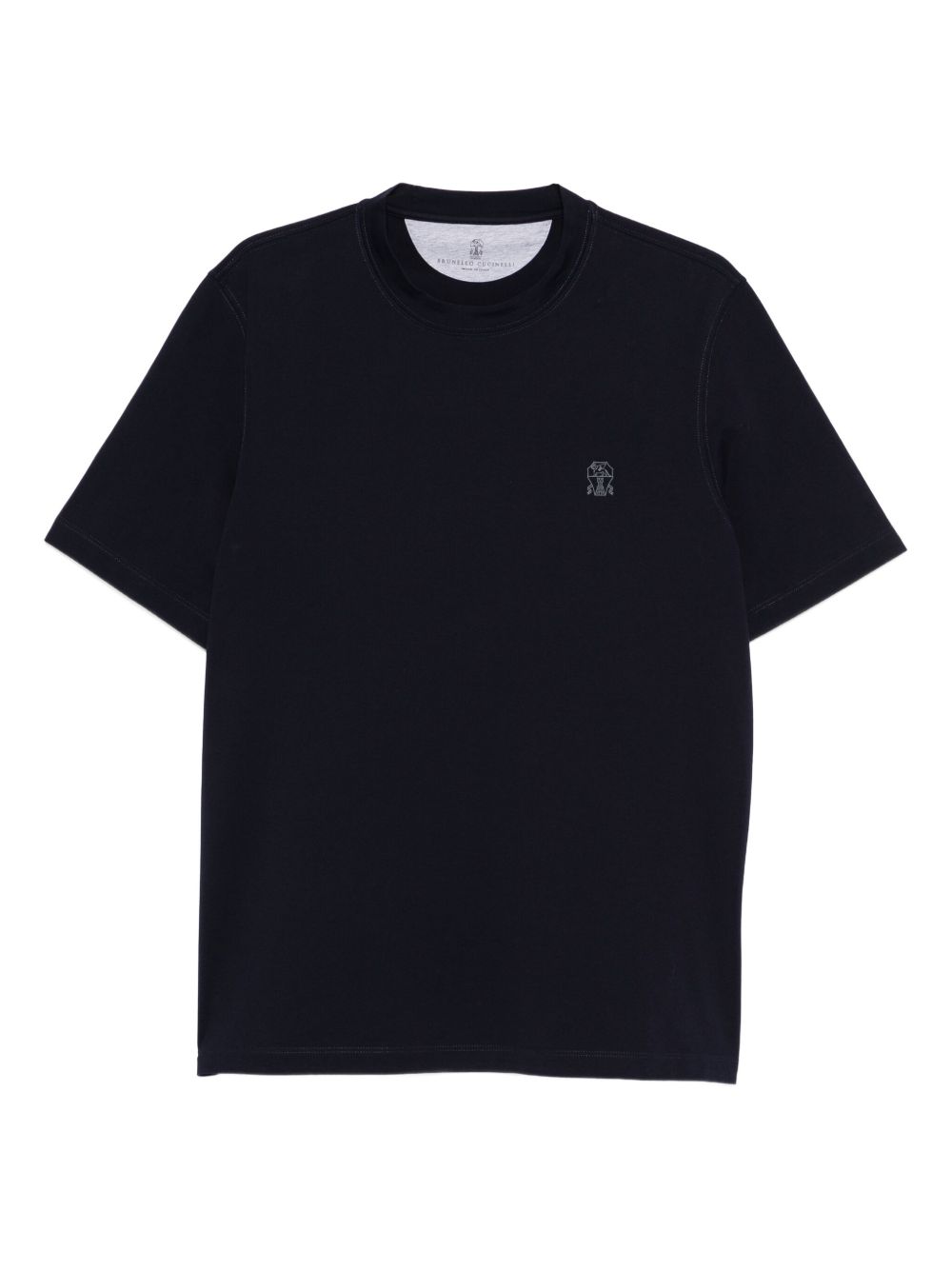 Brunello Cucinelli T-Shirts And Polos Blu Cotton