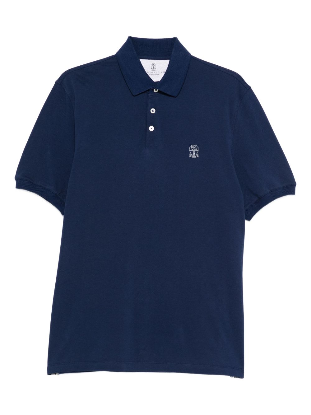 Brunello Cucinelli T-Shirts And Polos Blu Cotton