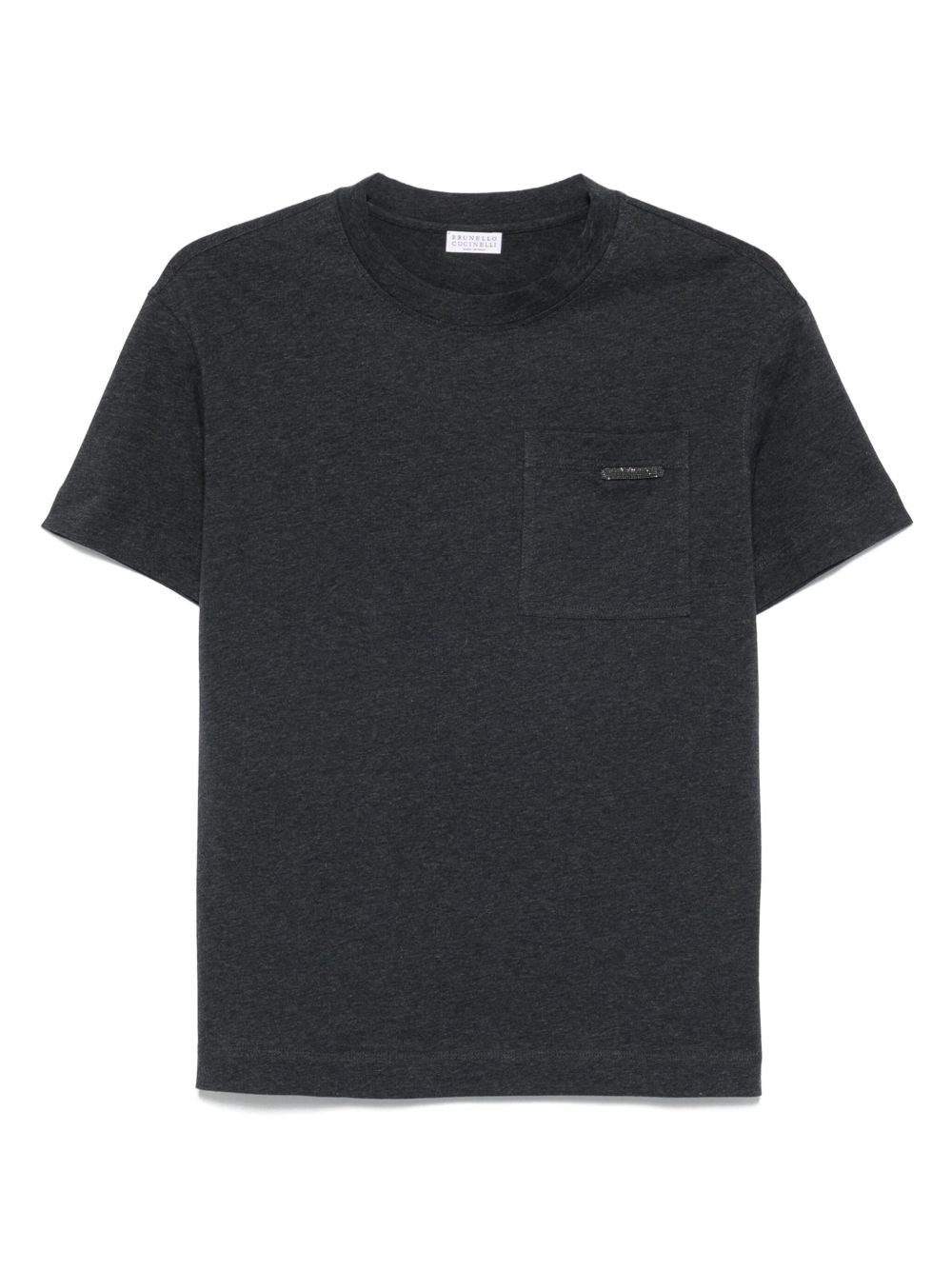 Brunello Cucinelli T-Shirts And Polos Grigio Cotton