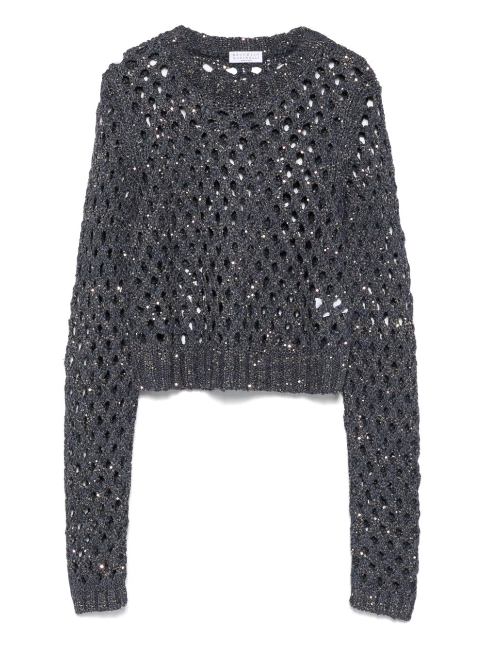 Brunello Cucinelli Sweaters Blu Scuro Silk