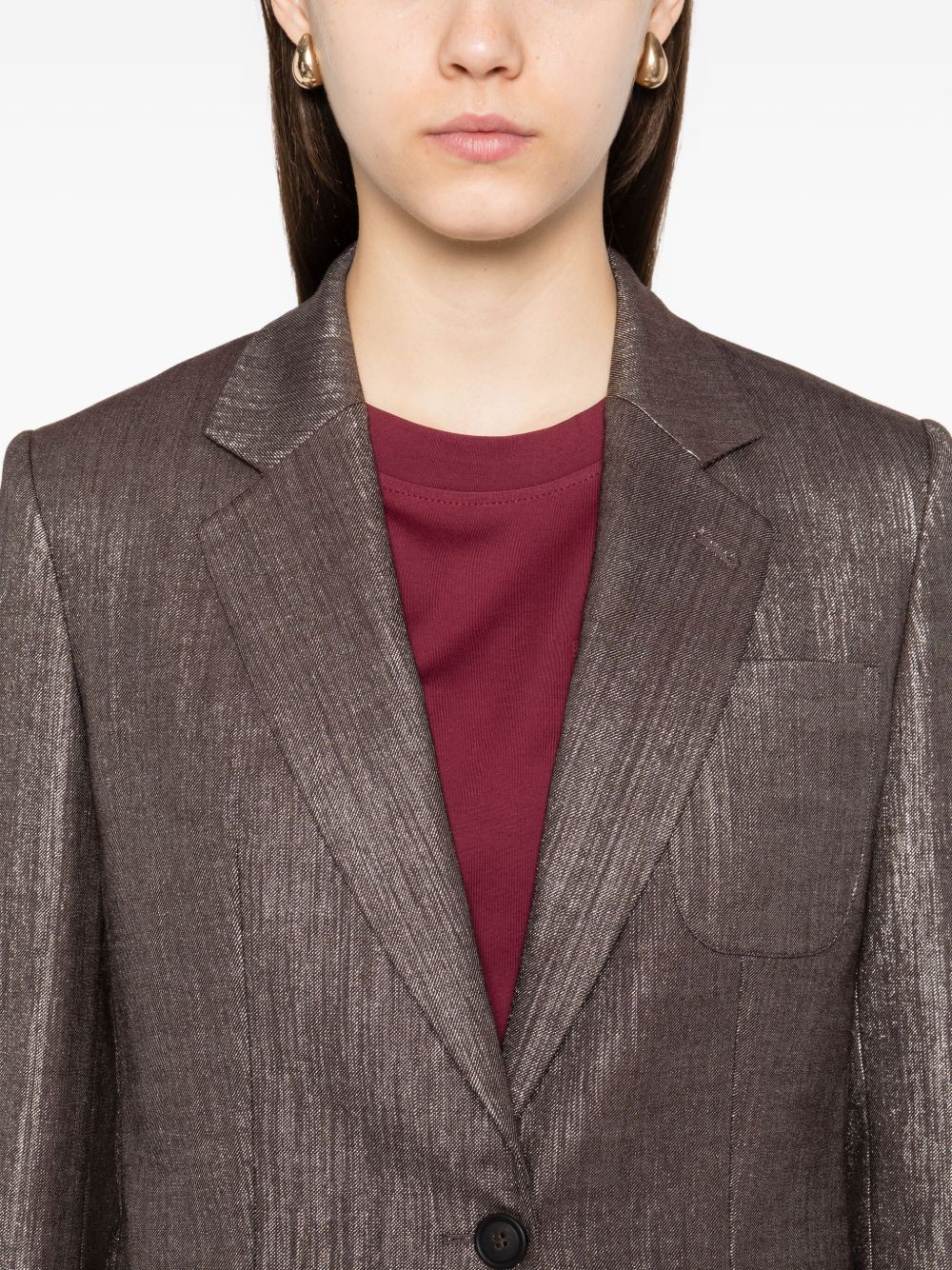 Brunello Cucinelli Jackets Argento Outer: Eco Brass