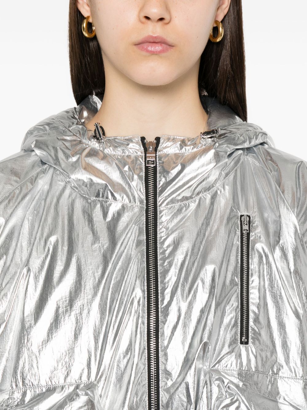 Iro Coats Silver Outer: Polyamide