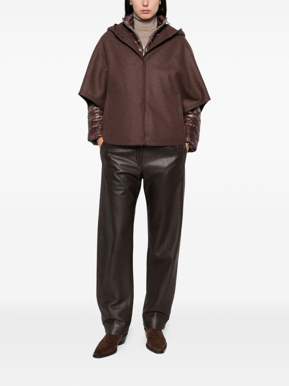 Herno Jackets Brown Outer: Polyamide