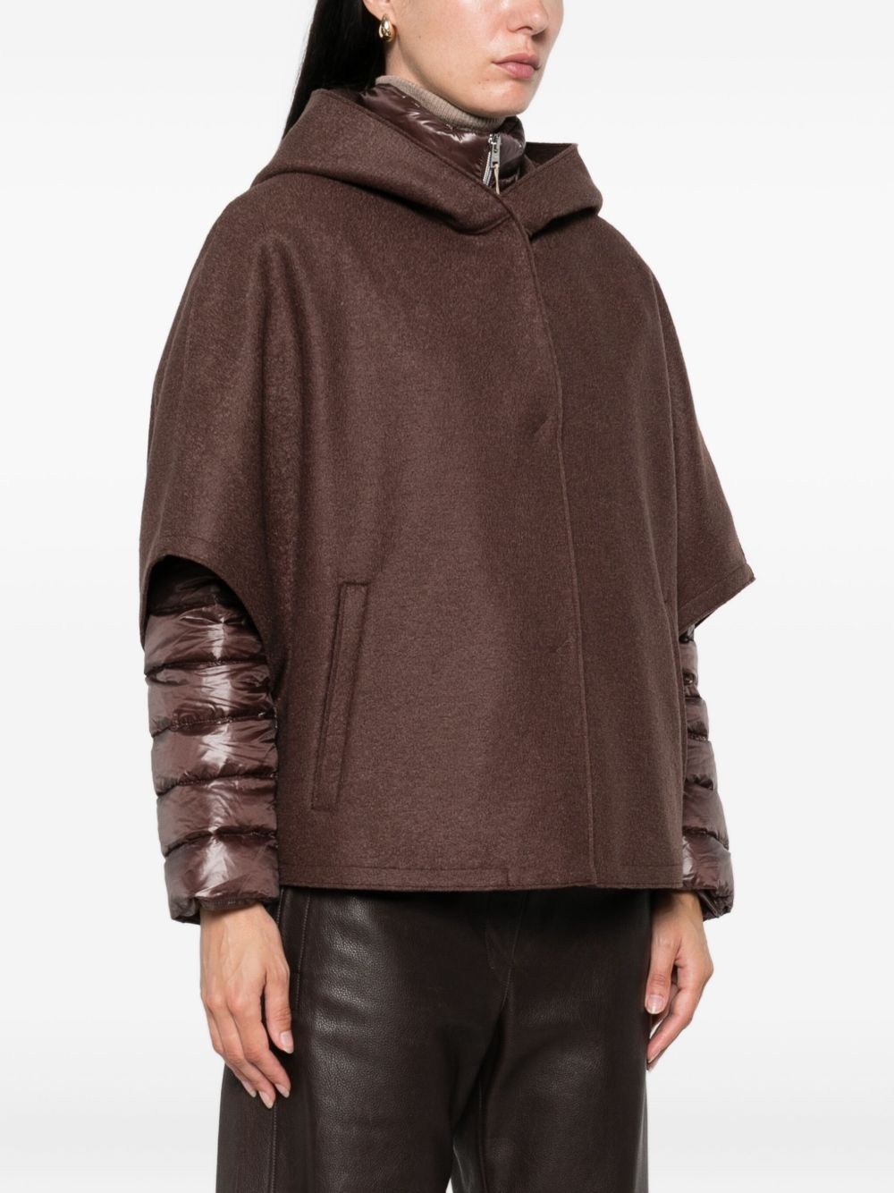 Herno Jackets Brown Outer: Polyamide