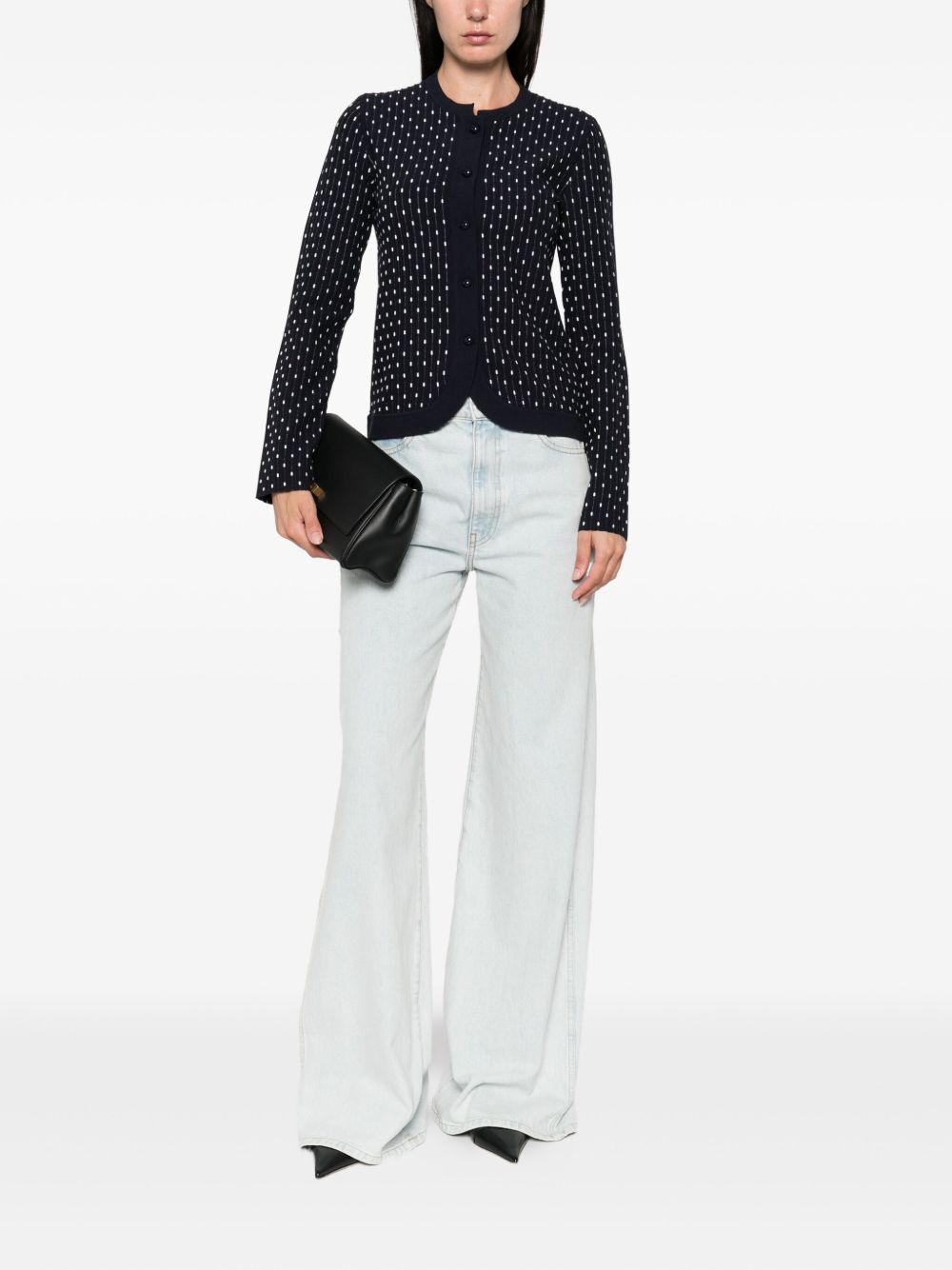 Emporio Armani Sweaters Blu Viscosa