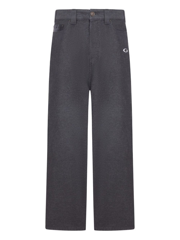 Balenciaga Comfortable fit Baggy Trompe L'oeil jeans