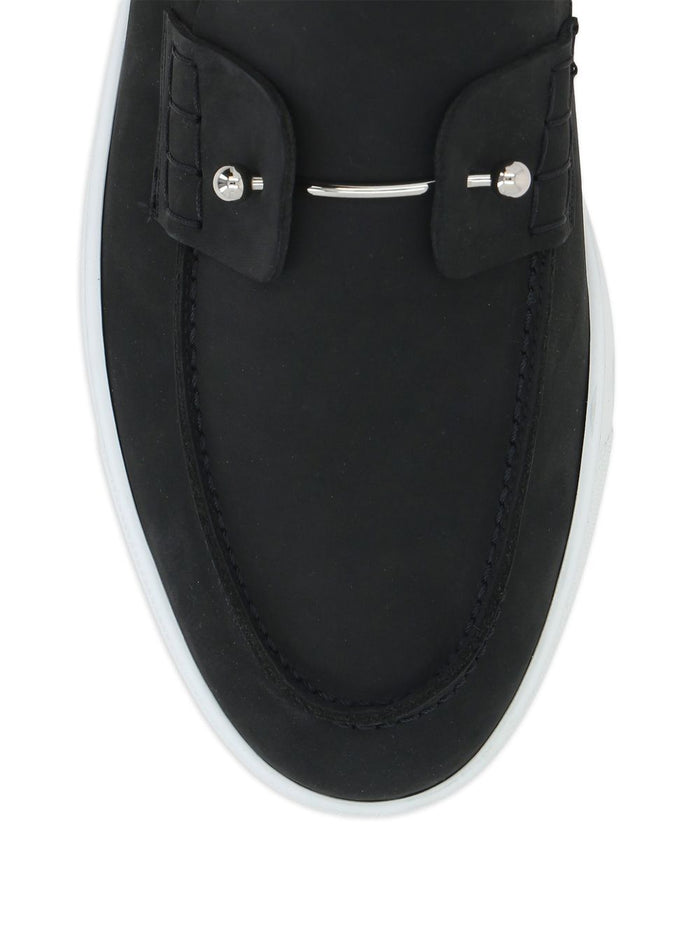 Christian Louboutin Flat Shoes Black Other->fabric100.0 %